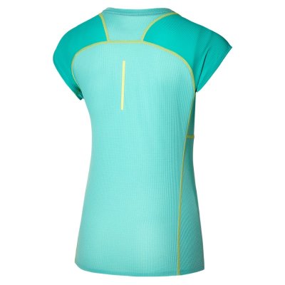 Camisa Mizuno AERO Tee Mujer Turquesa Claro - Chile M230ZIVKNH